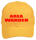 Warden Yellow - Area, Floor, Zone Hat 