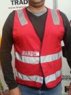 Safety Vest - WARDEN - RED